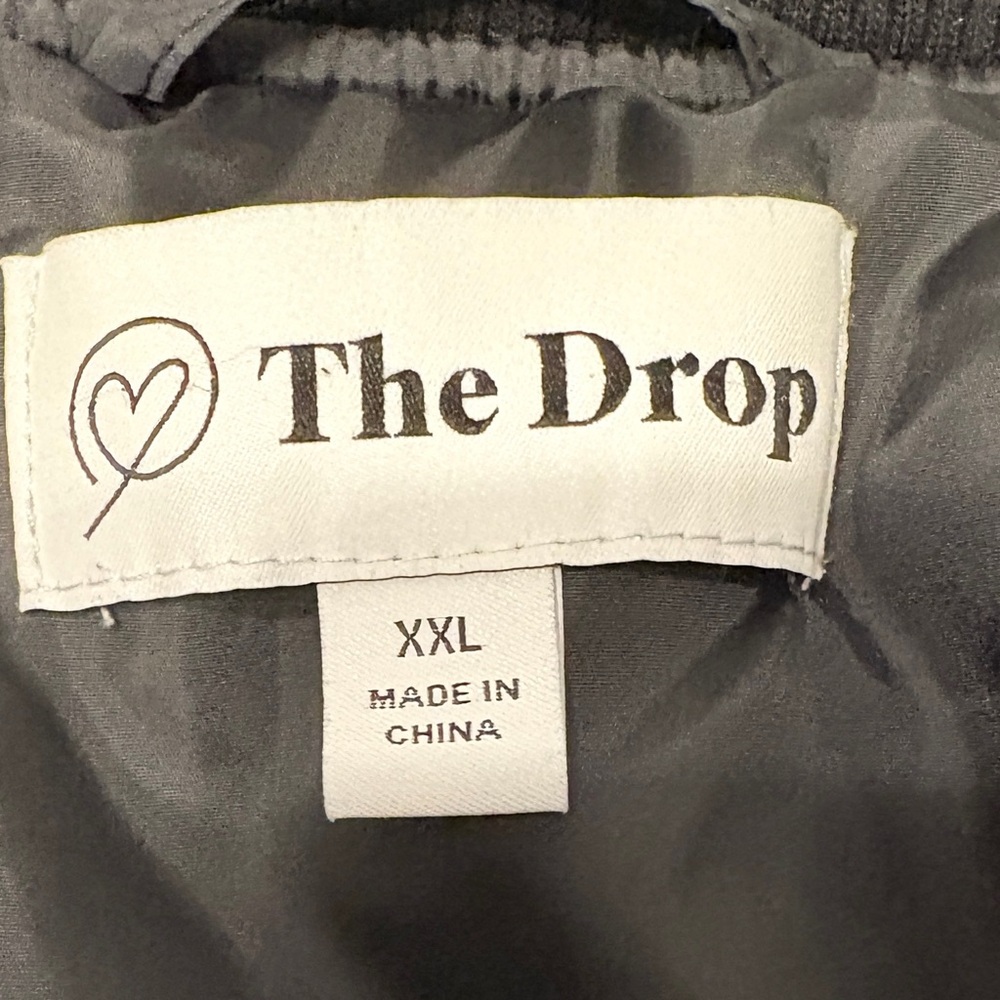 Black Bomber Jacket - Picture 7 of 8